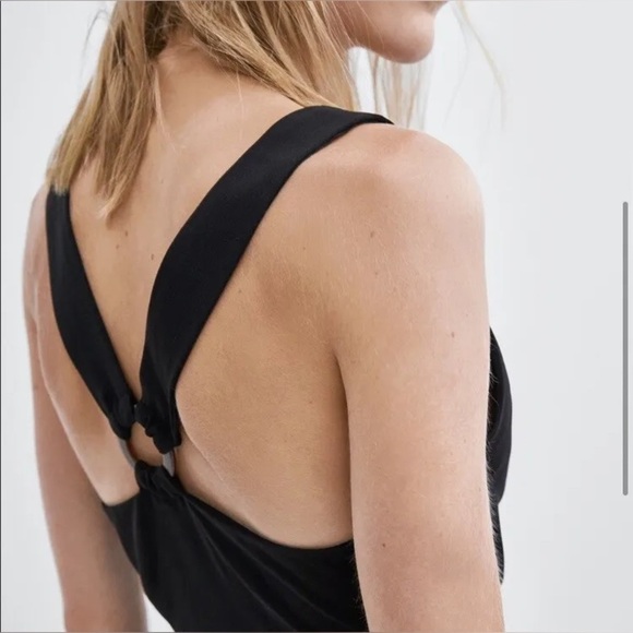 #111 Zara Soft Surplice Wrap Dress - Picture 2 of 5